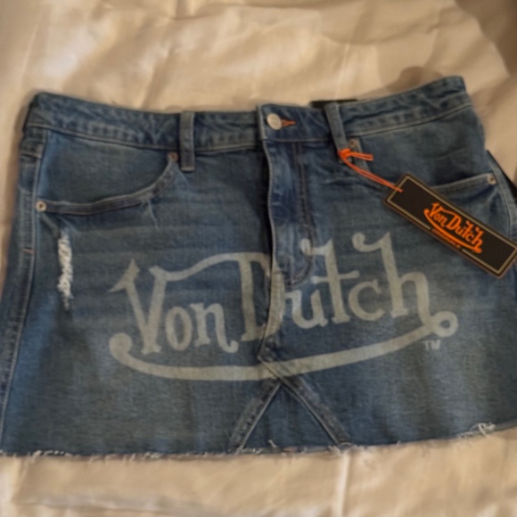 Von Dutch mini skirt - Picture 1 of 4